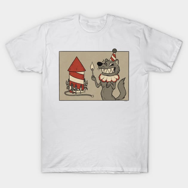 Weasel Shenanigans T-Shirt by JenniferSmith